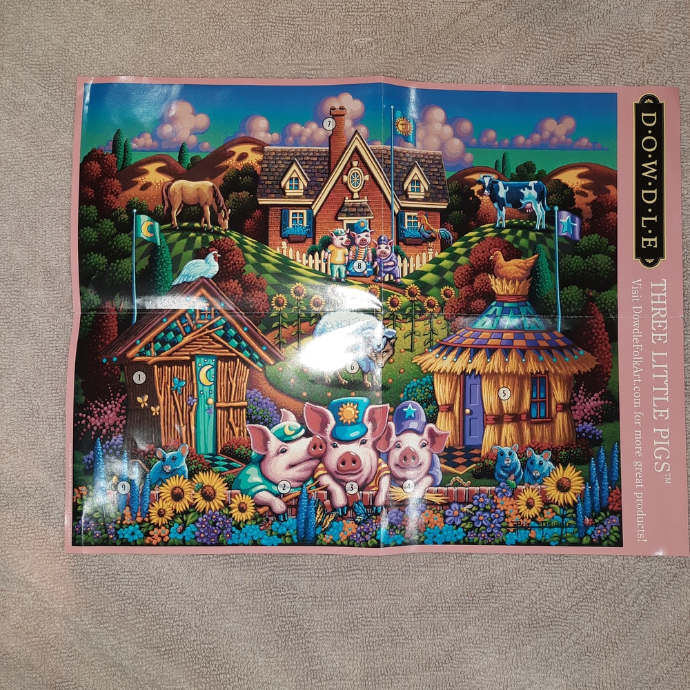 Three Little Pigs Puzzle by "Dowdle"